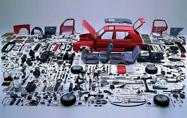 Auto parts mould