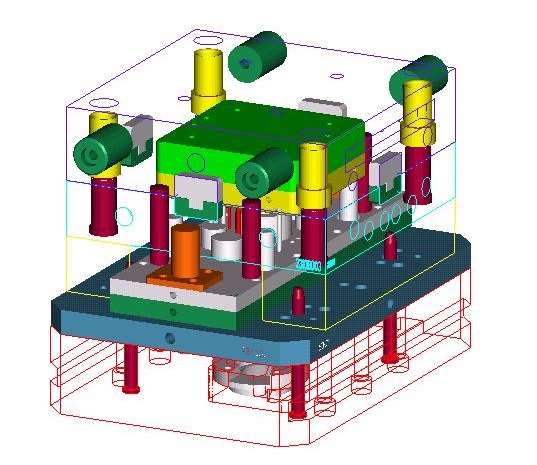 Injection mold processing