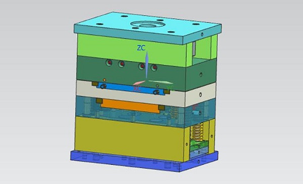 Structures of the plastic mold