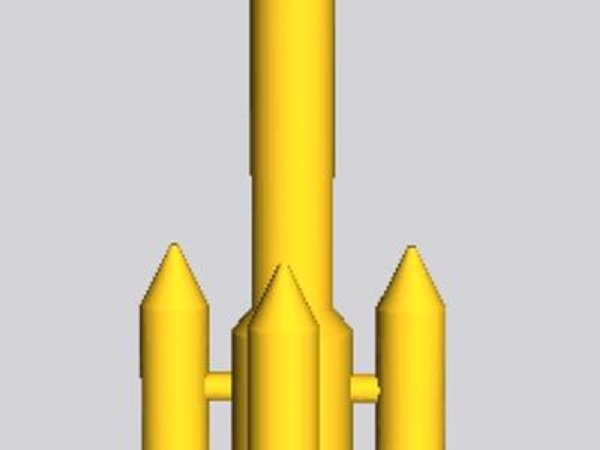 3d printed rocket models